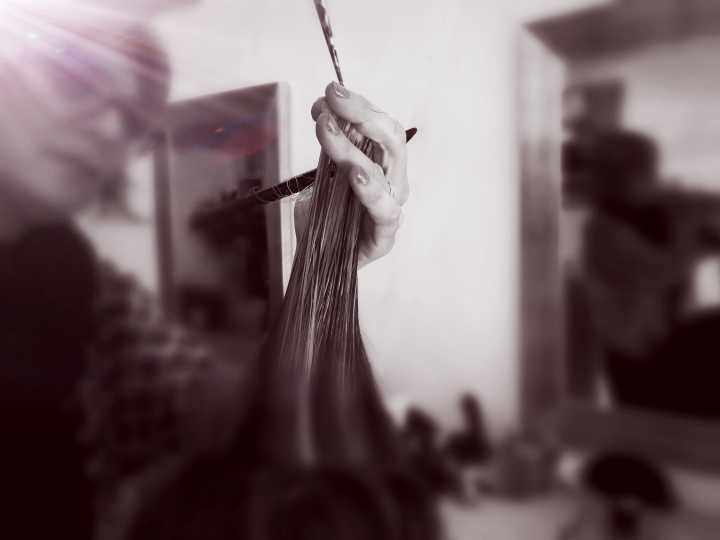 Le salon Casting Coiffure, espace d'accueil